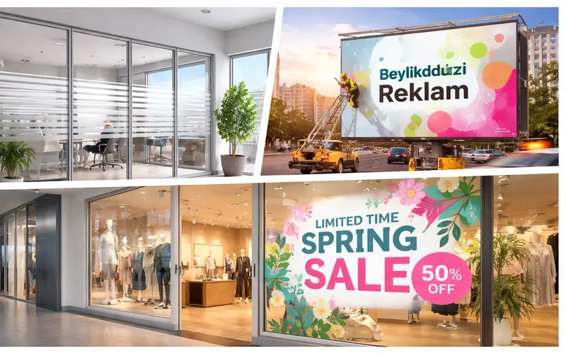 beylikdüzü folyo baskı vitrin tabela cam giydirme kullanım alanları