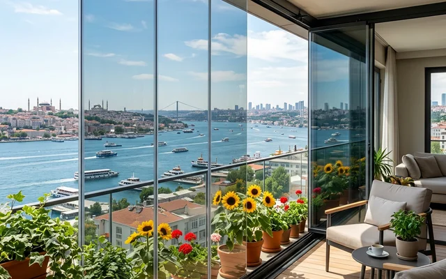 Cam balkon filmi İstanbul güneş kontrol uygulaması