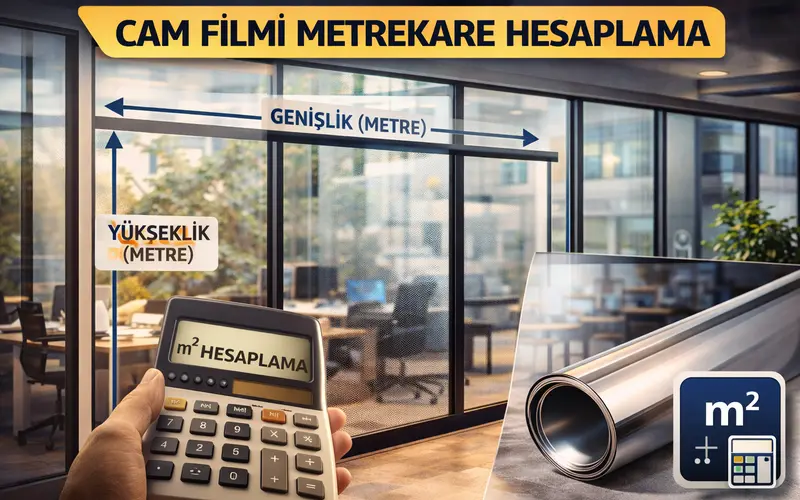 cam filmi m² hesaplama rehberi adım adım ölçüm yöntemi fire payı