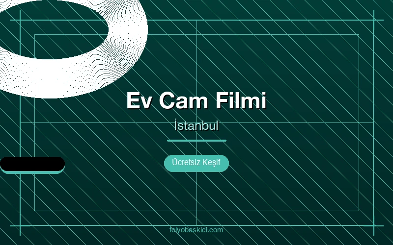 Ev cam filmi İstanbul daire ve konut penceresi uygulaması