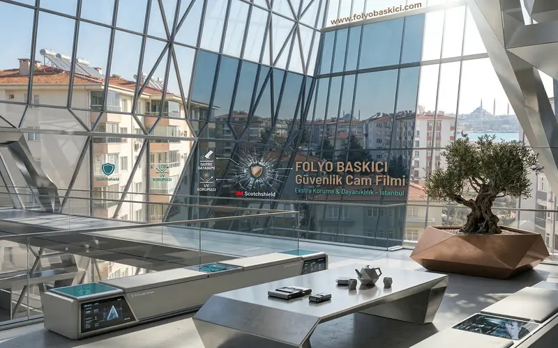 Güvenlik cam filmi İstanbul mağaza ve ofis uygulaması