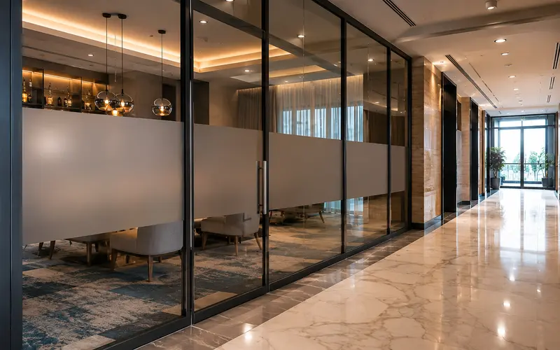otel cam filmi enerji tasarrufu misafir konforu mahremiyet aynalı güneş kontrol
